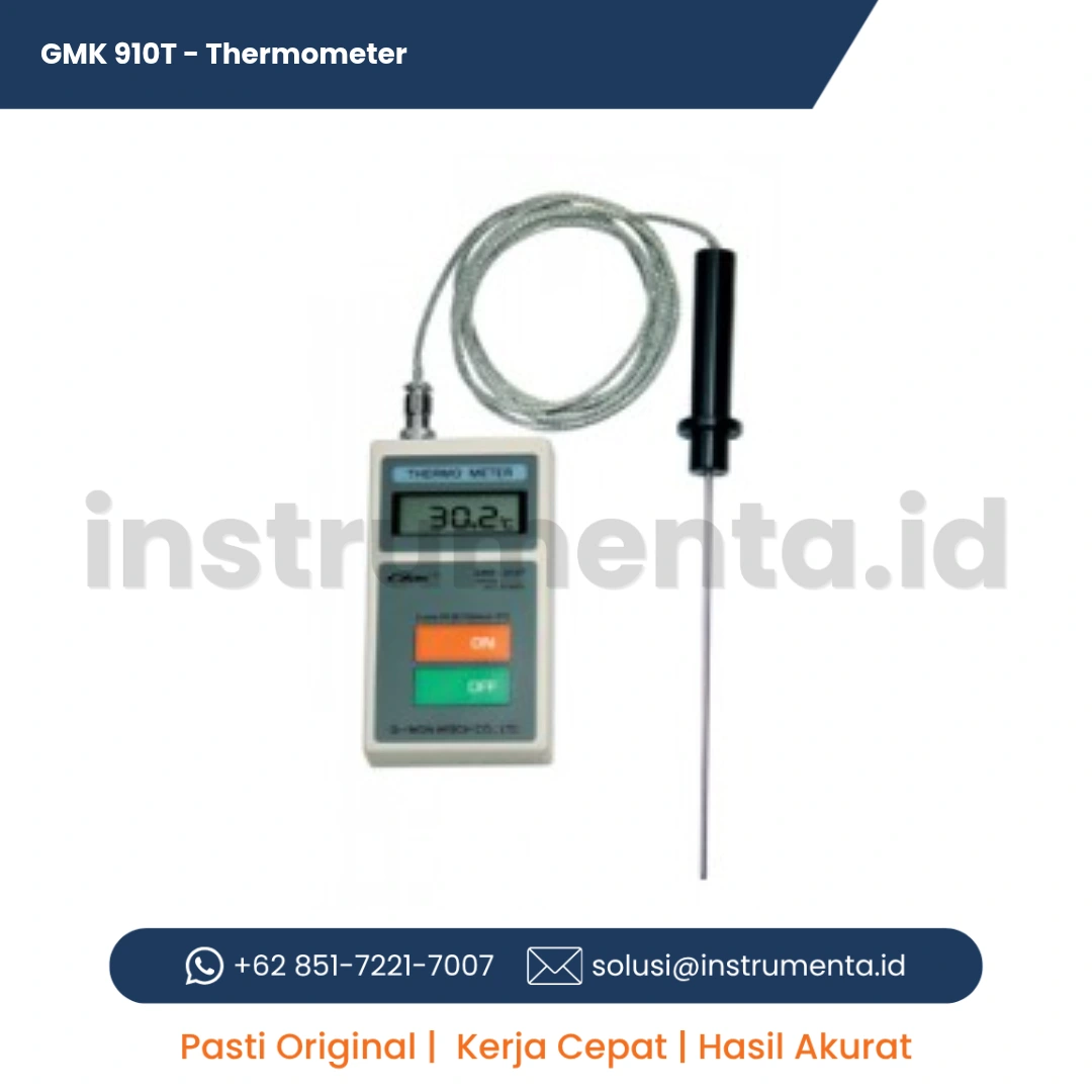 Ready Stock GMK 910T Thermometer G-Won Aqua-Boy Alat Ukur Suhu Digital Portable Micro-computer Control dengan Probe Eksternal